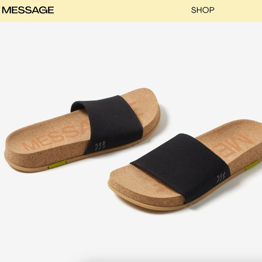 Message Mullen Slide - Size 7.5/8